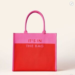 Colorblock Knit Tote Bag - kate spade new york x Target Pink/Red